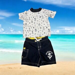 Nautica Swim Set Baby Boy 24m 2 Pc Set